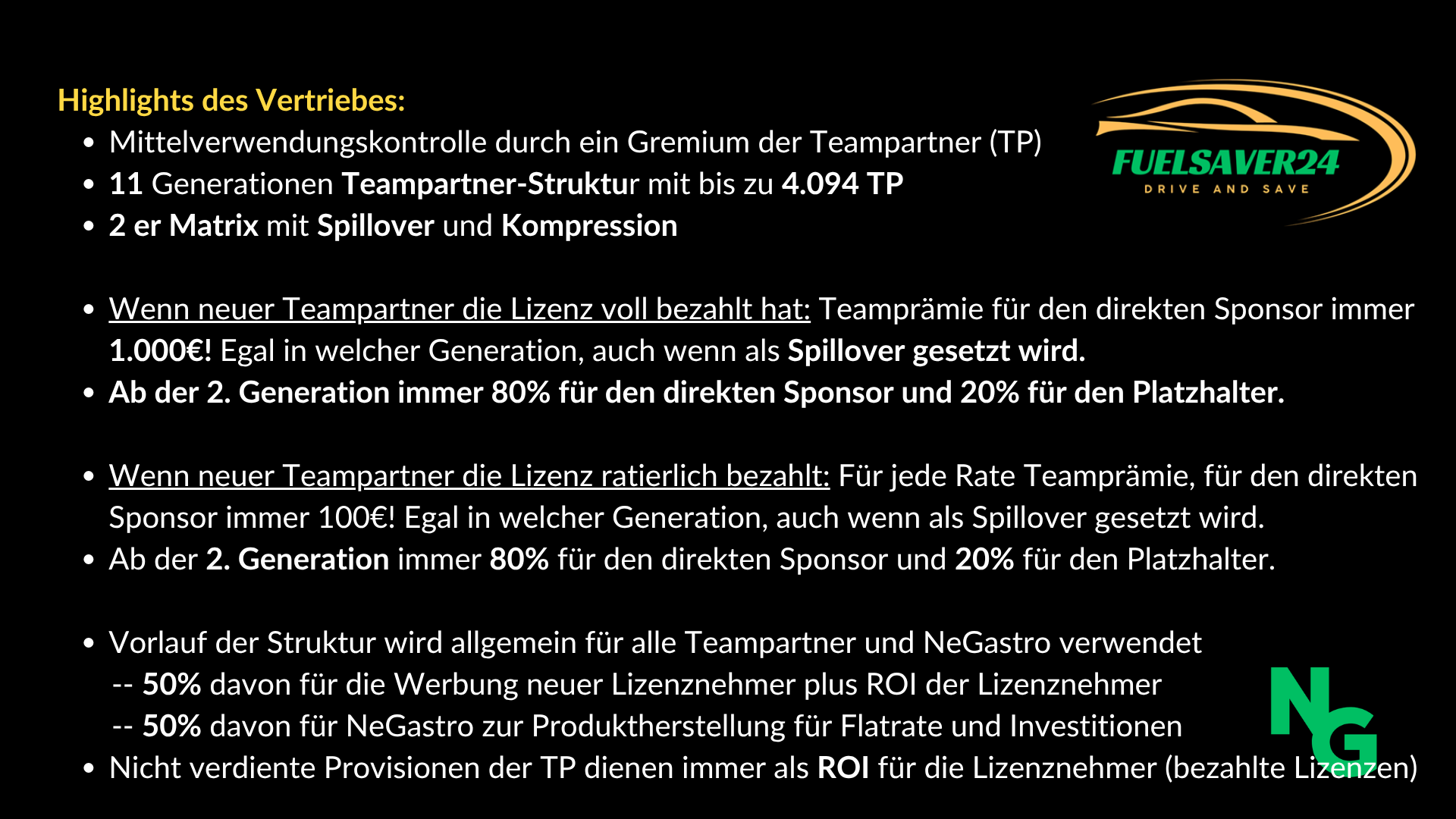 "World-License" ratierliche Bezahlung