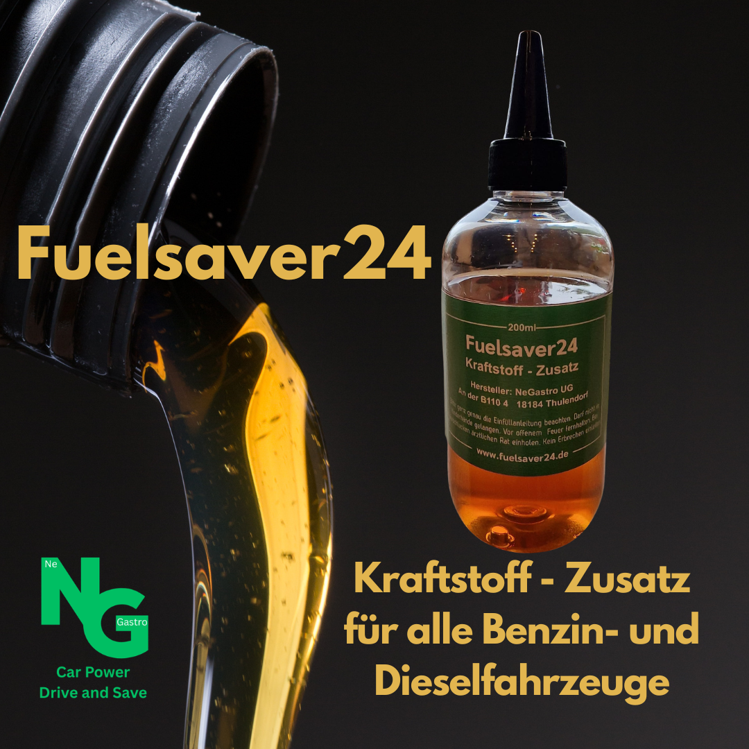 Fuelsaver24 -- 200ml für 10 Tankfüllungen
