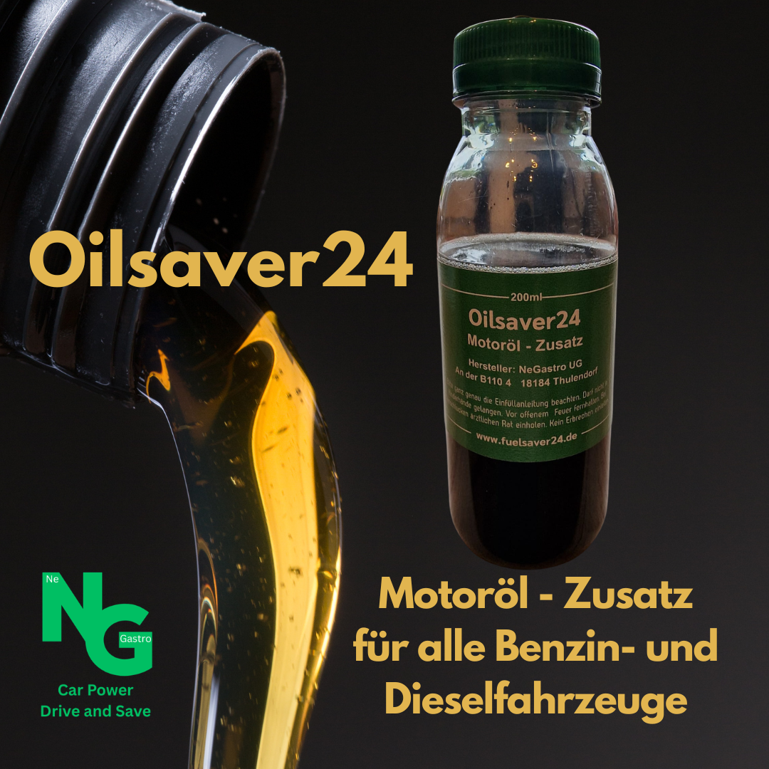 Oilsaver24 -- 200ml für das Motoröl