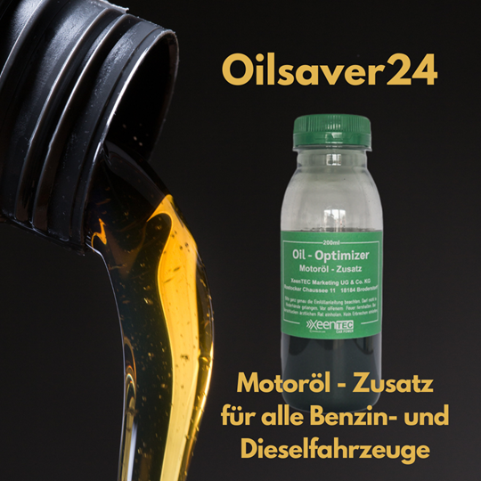 Oilsaver24 -- 200ml für das Motoröl